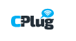 Logotipo CPlug — solução PDV utilizada pela Korvi